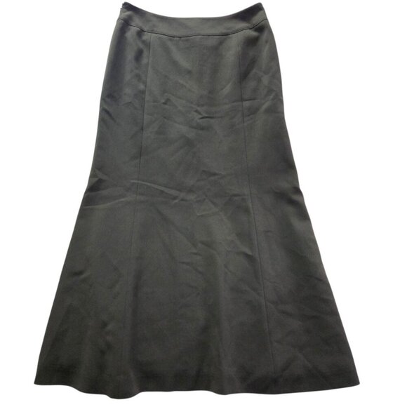 Jones New York Black Mermaid Maxi Skirt | Flared Gored Workwear | Size 6 - Picture 3 of 7